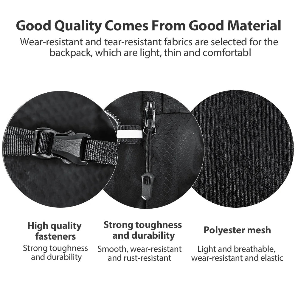 NEWBOLER Outdoor Trail Running Ultralight Backpack Running Hydration Vest Breathable Marathon Running Backpack Water BottleEstaliosFitEstaliosFit183652547;20260421;1776809386CppoF