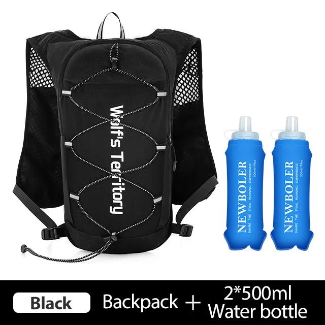 NEWBOLER Outdoor Trail Running Ultralight Backpack Running Hydration Vest Breathable Marathon Running Backpack Water BottleEstaliosFitEstaliosFit183652549;20260421;1776809386h3xiK