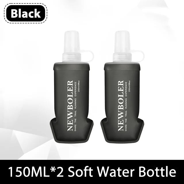 NEWBOLER Water Bottle TPU Folding Soft Flask Sport Water Bottle 150/250/500ml Collapsible Water Bottle Running Camping HikingEstaliosFitEstaliosFit183652281;20260421;1776809384EMiQ6