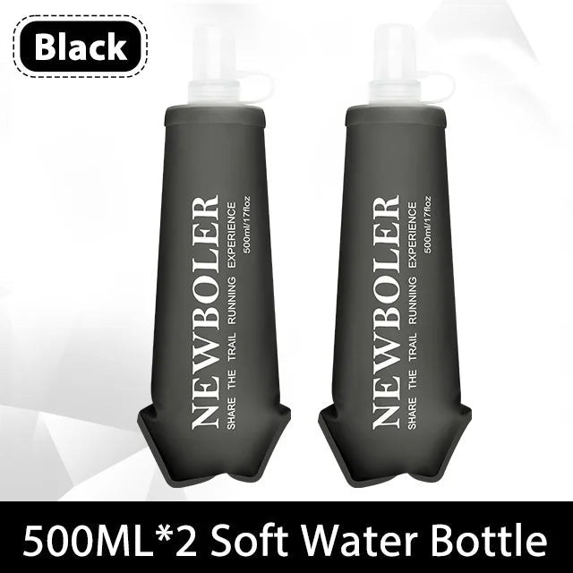 NEWBOLER Water Bottle TPU Folding Soft Flask Sport Water Bottle 150/250/500ml Collapsible Water Bottle Running Camping HikingEstaliosFitEstaliosFit183652283;20260421;17768093848WzEF