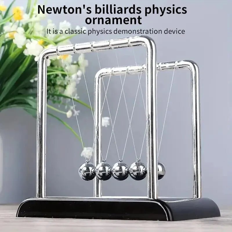 Newton's Cradle Balance Steel Ball Teaching Supplies Physics Science Pendulum Desktop Toys Stress Relief Gifts Home DecorationEstaliosFitEstaliosFit183651803;20260421;1776809334bwTiL