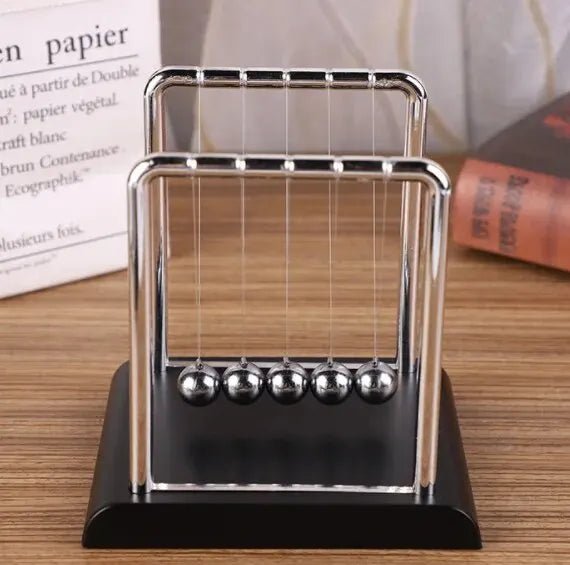 Newton's Cradle Balance Steel Ball Teaching Supplies Physics Science Pendulum Desktop Toys Stress Relief Gifts Home DecorationEstaliosFitEstaliosFit183651803;20260421;1776809334bwTiL