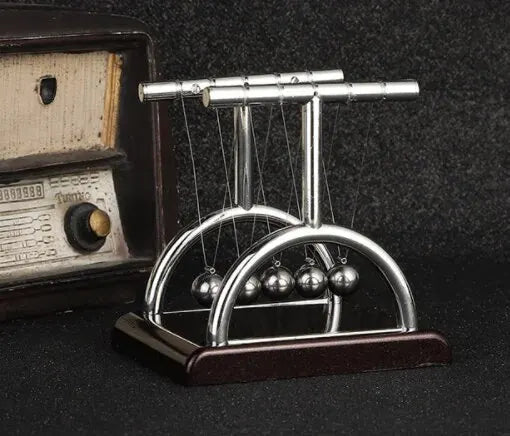 Newton's Cradle Balance Steel Ball Teaching Supplies Physics Science Pendulum Desktop Toys Stress Relief Gifts Home DecorationEstaliosFitEstaliosFit183651804;20260421;1776809334fcNAM