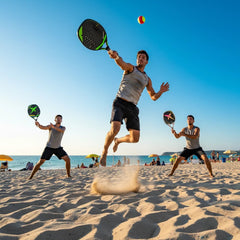 NG17 Carbon Fiber Beach Tennis Racket with Carry Bag