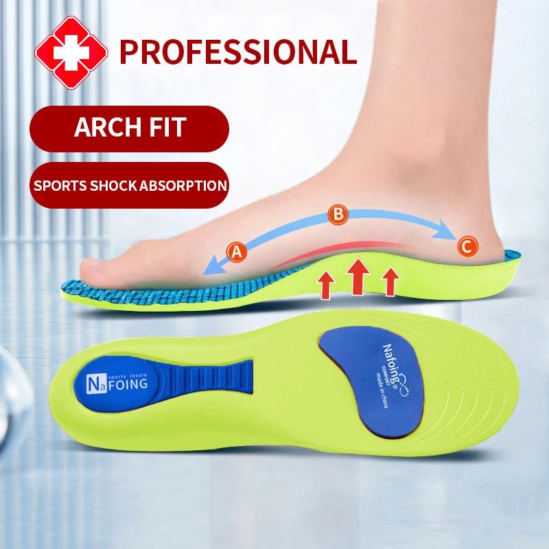 Orthopedic Insoles for Feet Sport Shock - absorbing Insole for Shoes Arch Support Plantar Fasciitis Templates Pads Men Women SoleEstaliosFitEstaliosFit184818883;20260516;1778973121z2FDP