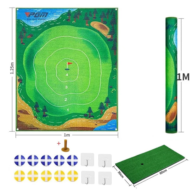 PGM DJD040 Indoor Mini Golf Suspended Dartboard Practice Outdoor Training Aid Trainer Golf Hitting MatEstaliosFitEstaliosFit183651640;20260421;1776809252PNljn