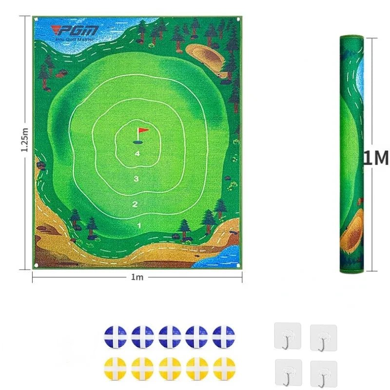 PGM DJD040 Indoor Mini Golf Suspended Dartboard Practice Outdoor Training Aid Trainer Golf Hitting MatEstaliosFitEstaliosFit183651639;20260421;1776809252mcFTH