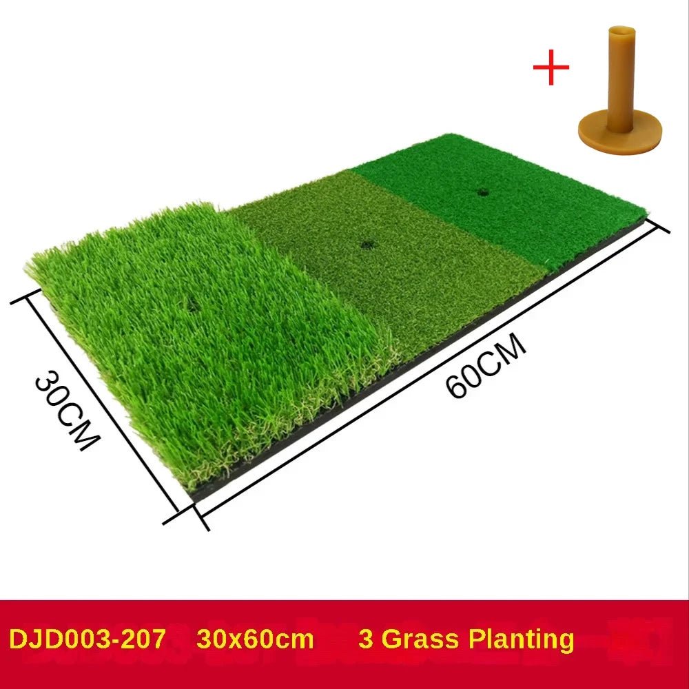 PGM Golf Hitting Mat Indoor Outdoor Mini Practice Durable PP Grass Pad Backyard Exercise Golf Training Aids With TEE DJD003EstaliosFitEstaliosFit183651675;20260421;1776809253Cdas8