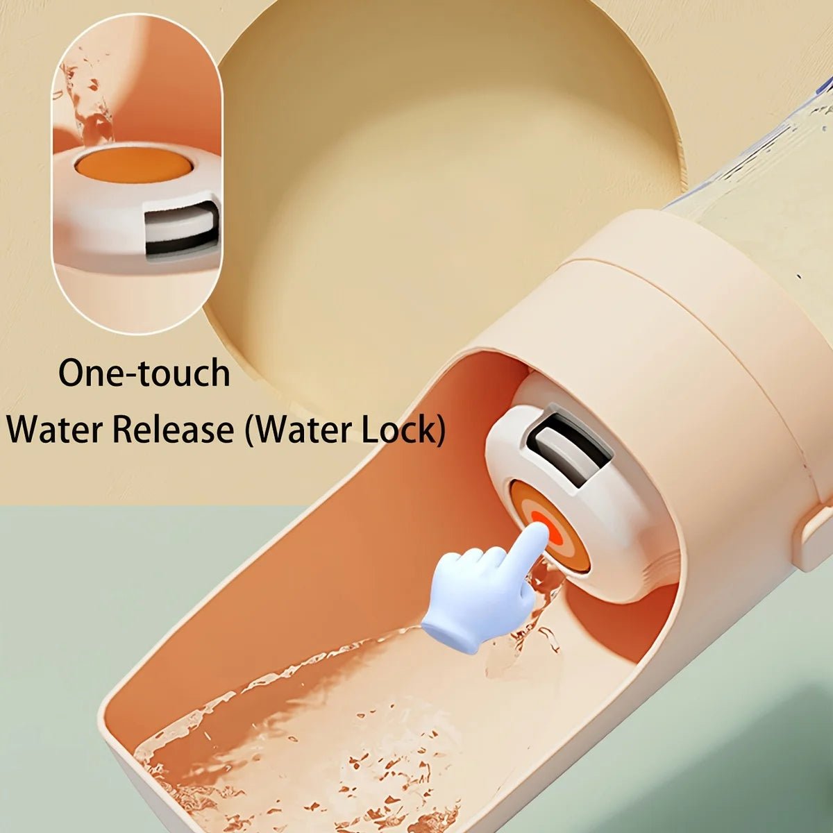 Portable Dog Water Bottle Durable Pet Hydration Dispenser Outdoor Walks Hiking Travel Pet Ergonomic Bottle Dog Water DispenserEstaliosFitEstaliosFit183652311;20260421;17768093891W4gv