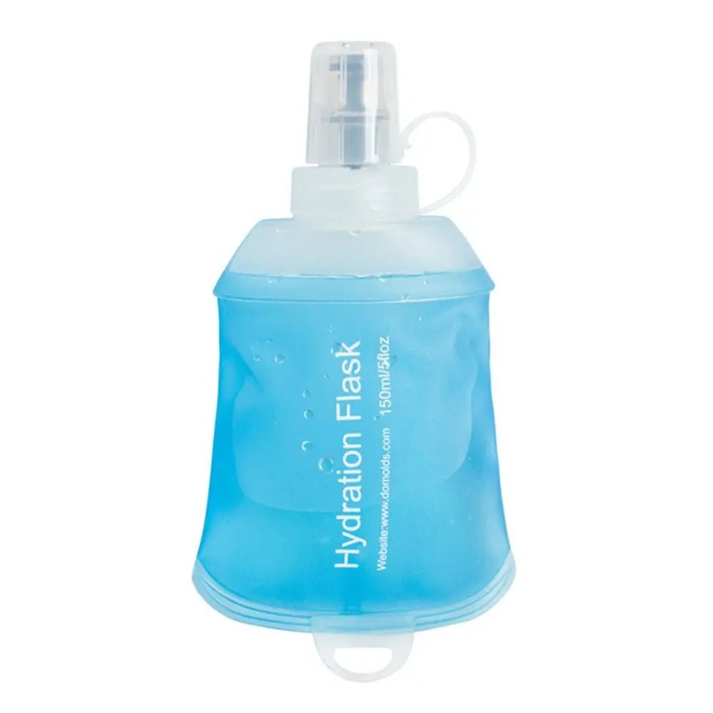 Portable TPU Folding Water Bottle Soft Flask Blue Sport Water Bottle Water Bag Collapsible Water Bottle 500ML 250ML 150MLEstaliosFitEstaliosFit183652278;20260421;1776809363vl1KT