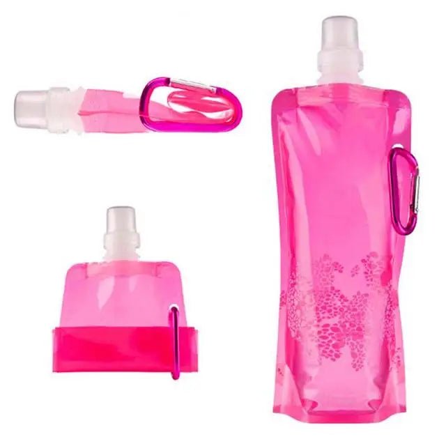 Portable Ultralight Foldable Silicone Folding Water Bottle Water Bag Outdoor Sport Supplies Hiking Camping Soft Flask Water BagEstaliosFitEstaliosFit183652206;20260421;17768093846qhK1