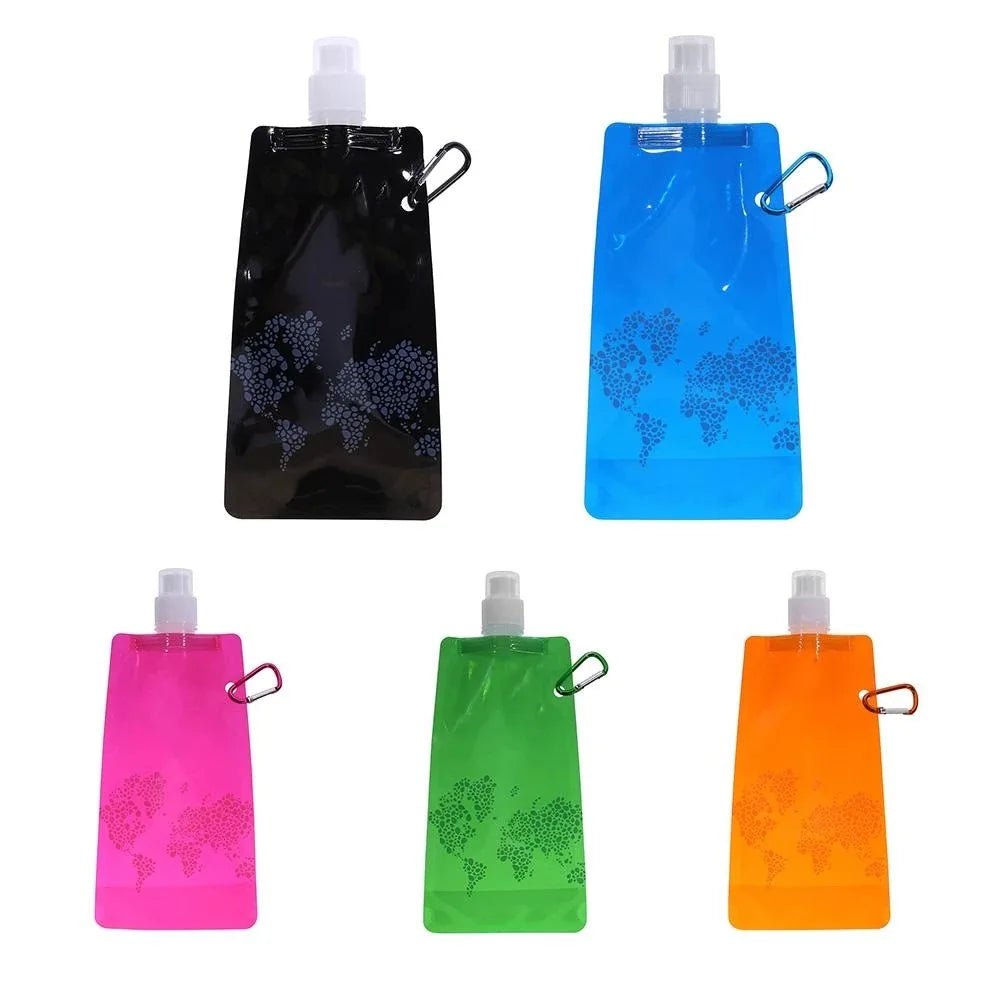 Portable Ultralight Foldable Silicone Folding Water Bottle Water Bag Outdoor Sport Supplies Hiking Camping Soft Flask Water BagEstaliosFitEstaliosFit183652414;20260421;1776809385Zcc7Z