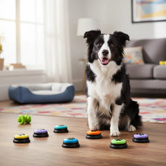 Recordable Interactive Dog Training Buttons for Pet Communication