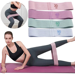 Resistance Bands for Legs, Butt & Hips – Glute & Thigh Workout Loops