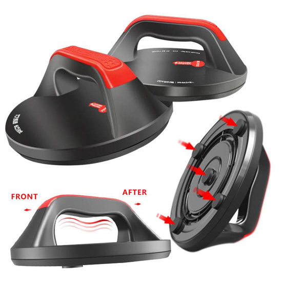 360° Rotating Push-Up Handles — Home Gym Push-Up Stands, Pair.