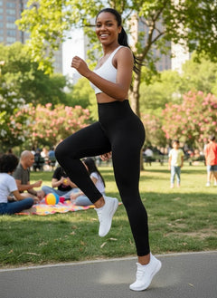 Seamless High Waist Stretchy Yoga Leggings for Fitness