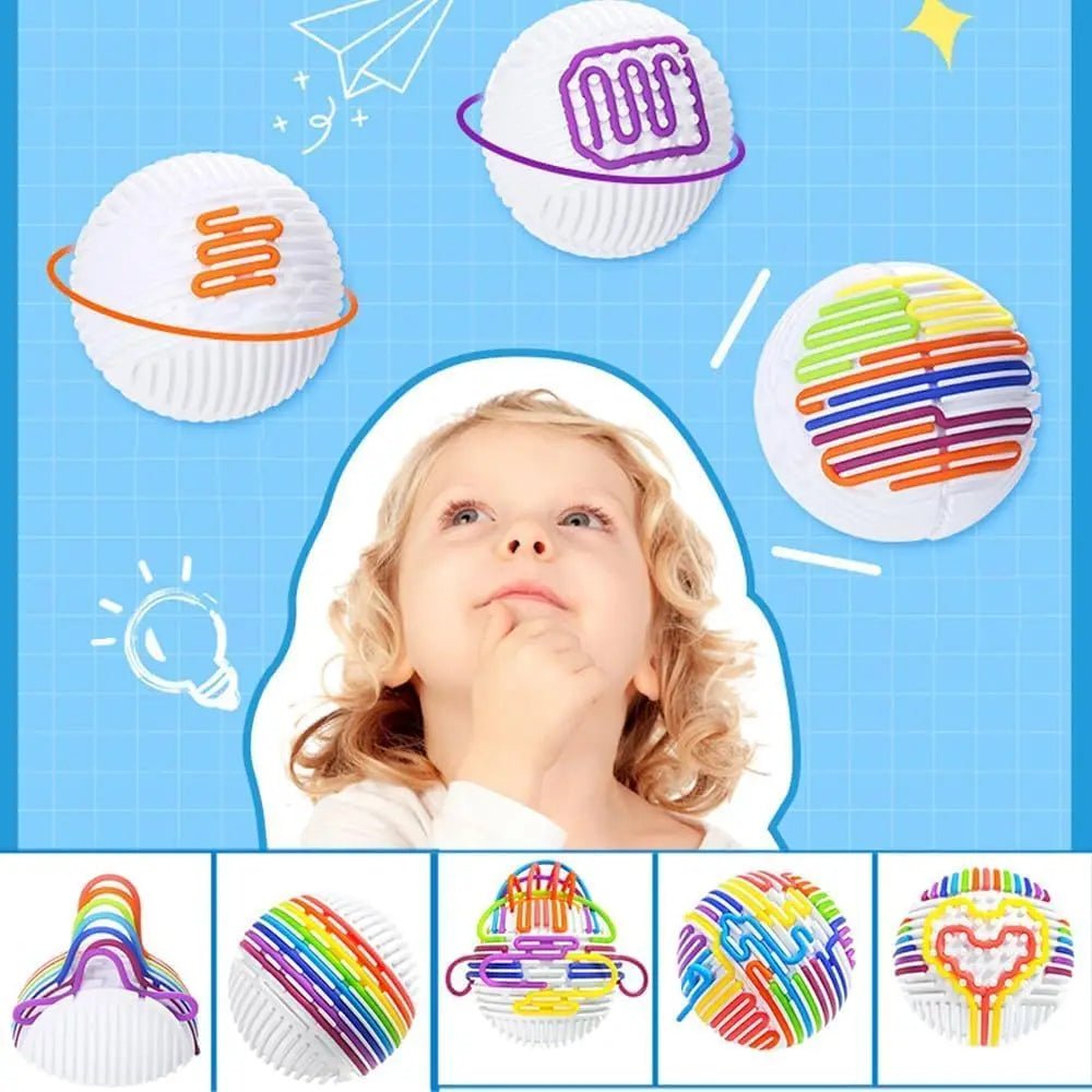 Sensory Activity Ball Fidget Toys with 16 Rods ADHD, Autism, Anxiety Stress Relief Sensory Fidget Board Ball for Kids AdultsEstaliosFitEstaliosFit183651834;20260421;17768093399RkRL