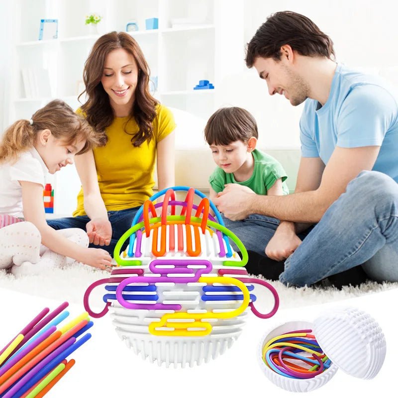 Sensory Activity Ball Fidget Toys with 16 Rods ADHD, Autism, Anxiety Stress Relief Sensory Fidget Board Ball for Kids AdultsEstaliosFitEstaliosFit183651834;20260421;17768093399RkRL
