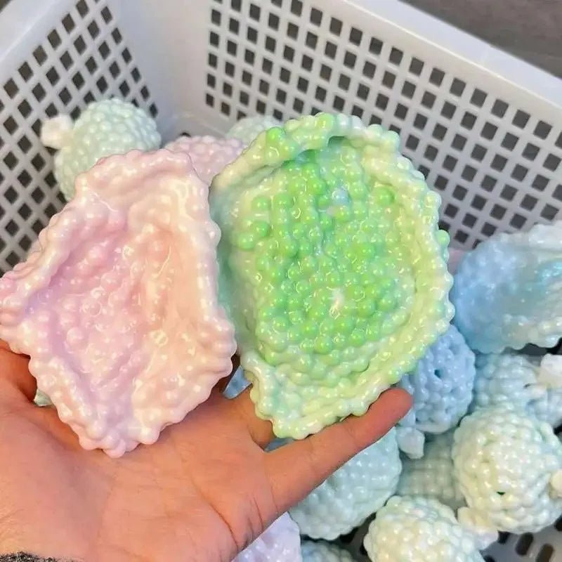 Shapeable Vacuum Squishies Sand Ball Grape Stress Ball Stress Relief Noisy Ball Desktop Squeezing Soothing Toy Birthday GiftEstaliosFitEstaliosFit183651886;20260421;1776809344IXE3N