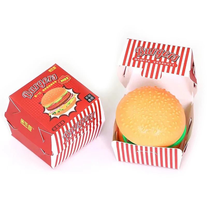 Simulation Burger Stress Relief Toy Stress Ball 3D Squishy Hamburger TPR Decompression Squeeze Ball Sensory Gifts Party AdultsEstaliosFitEstaliosFit183651833;20260421;17768093382v90R