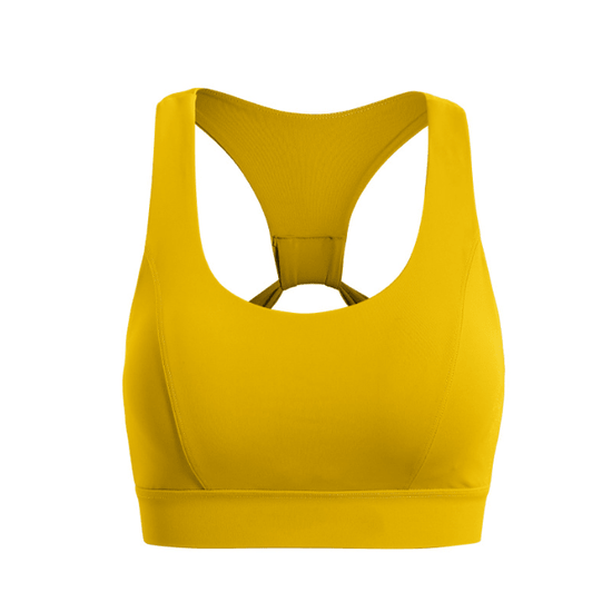 Summer oversized adjustable breastplate integrated chest pad yoga beauty back bra fitness fitness and sports bra for women.