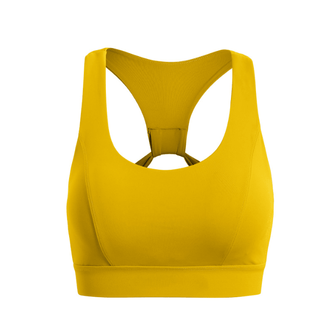 Summer oversized adjustable breastplate integrated chest pad yoga beauty back bra fitness fitness and sports bra for women.