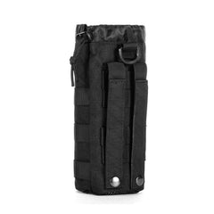 Travel Sports Mesh Water Bottles Pouch Bag, Tactical Drawstring Molle Water Bottle Holder Tactical Hydration Carrier Pouches