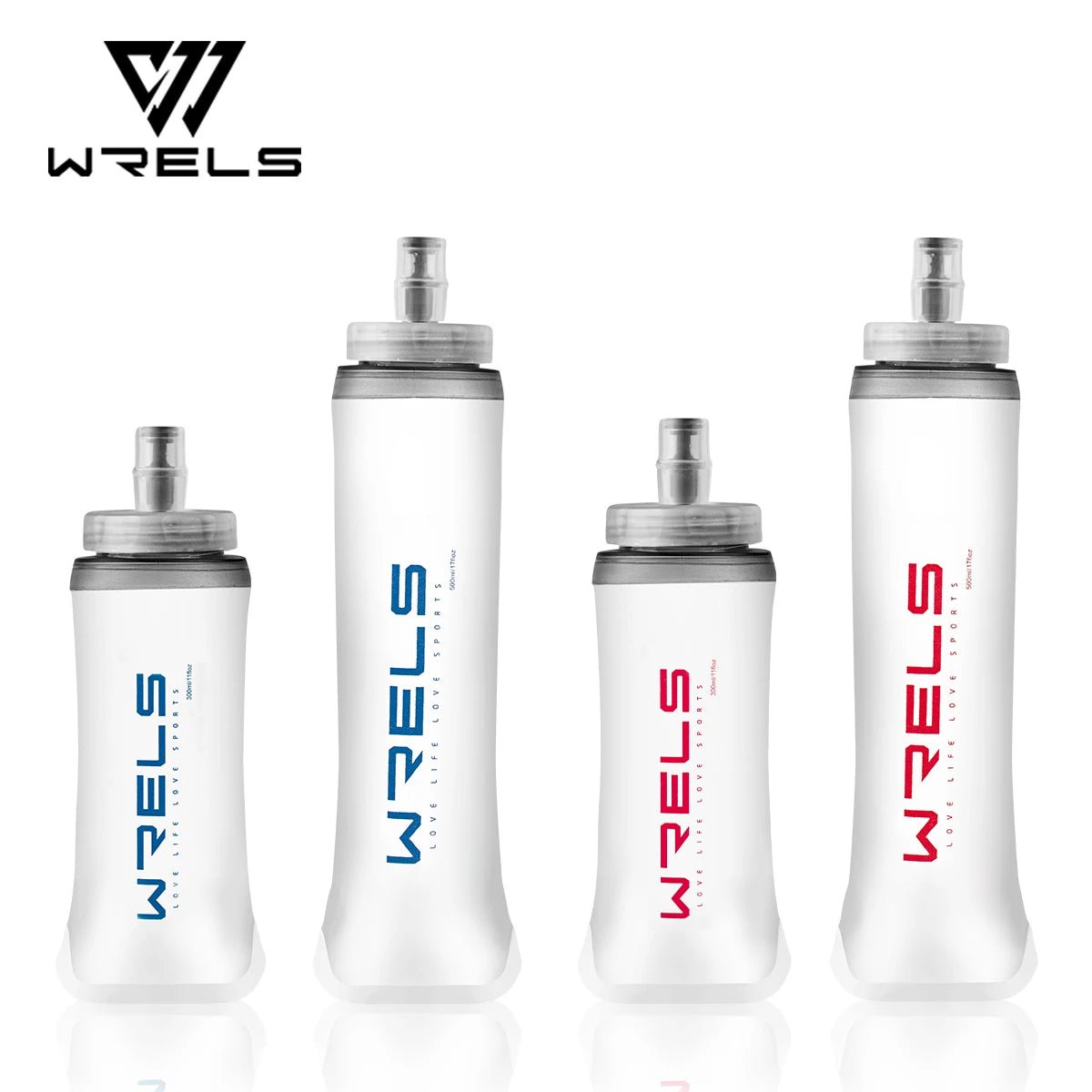 WRELS Sports Water Bottles BPA - Free Collapsible Soft Flask Running Camping Hiking Hydro Flask Soft Water Bottle for HydrationEstaliosFitEstaliosFit183652201;20260421;1776809361xPbkT